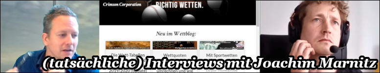 Joachim Marnitz Interview